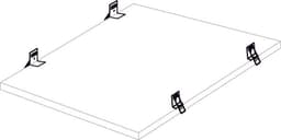 Molle per semi-incasso AX1/66