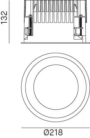 Combo C3R/M/3K52/B2 - Schema dimensionale